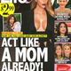 Illustration for article titled This Week in Tabloids: The Mom-Shaming of Kim Kardashian Has Begun